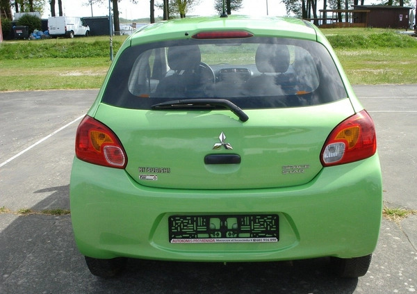 Mitsubishi Space Star cena 16800 przebieg: 190000, rok produkcji 2015 z Nowa Ruda małe 137